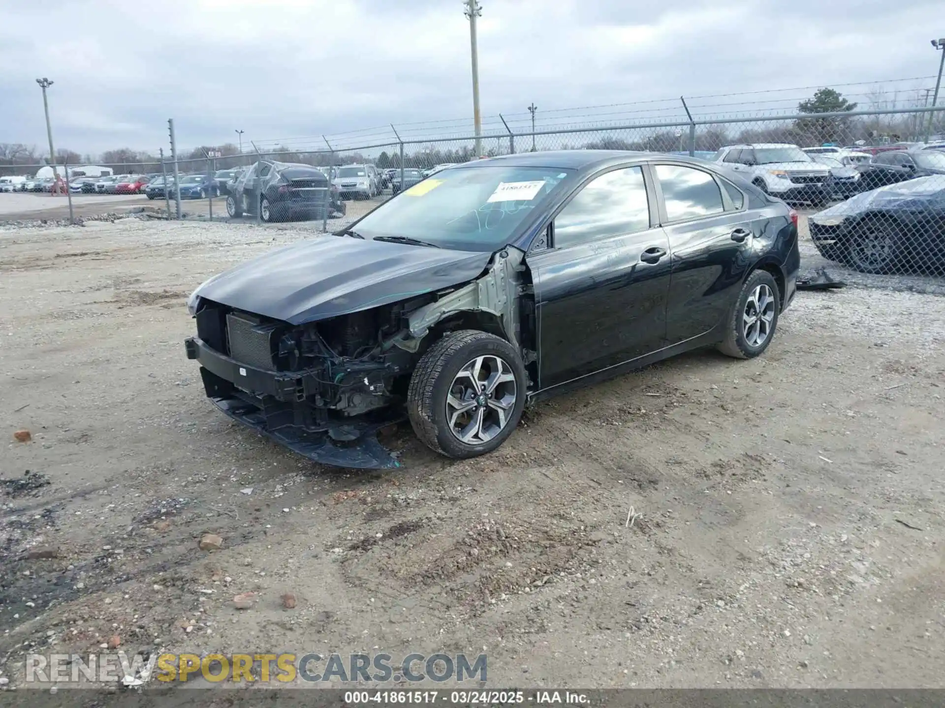 2 Photograph of a damaged car 3KPF24AD7LE205405 KIA FORTE 2020