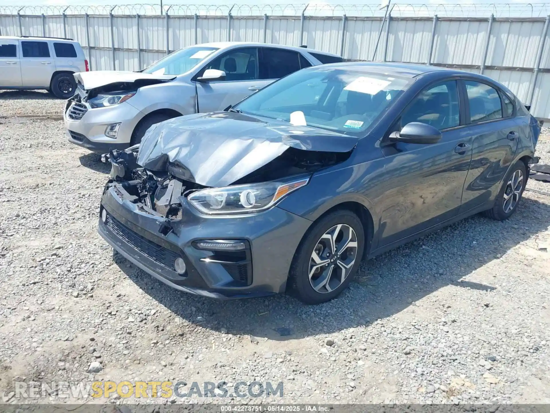 2 Photograph of a damaged car 3KPF24AD7LE234564 KIA FORTE 2020