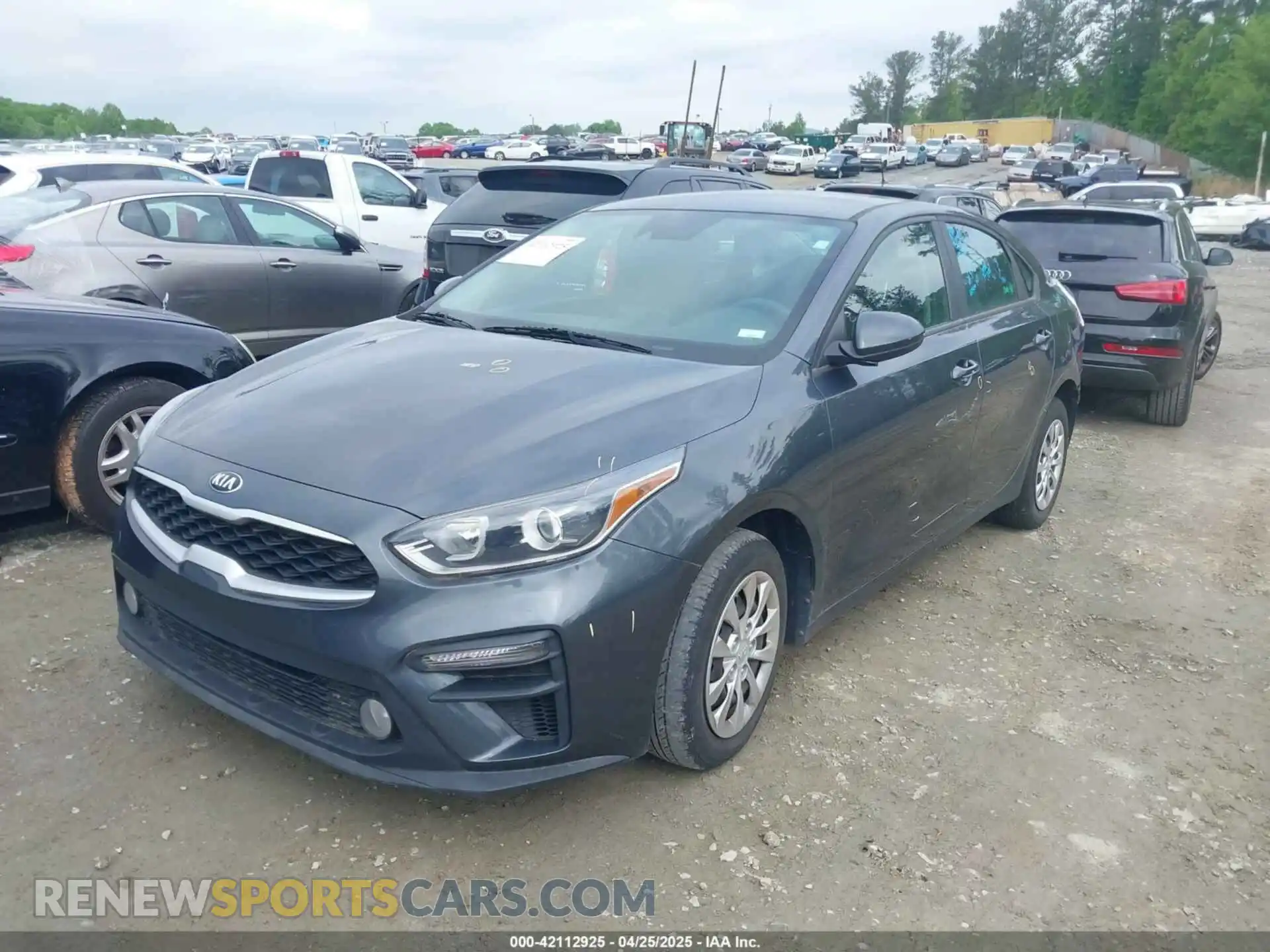 2 Photograph of a damaged car 3KPF24AD7LE236038 KIA FORTE 2020