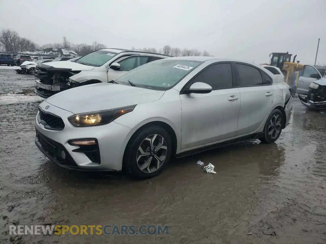 1 fotografías del automóvil dañado 3KPF24AD7LE236783 KIA FORTE 2020