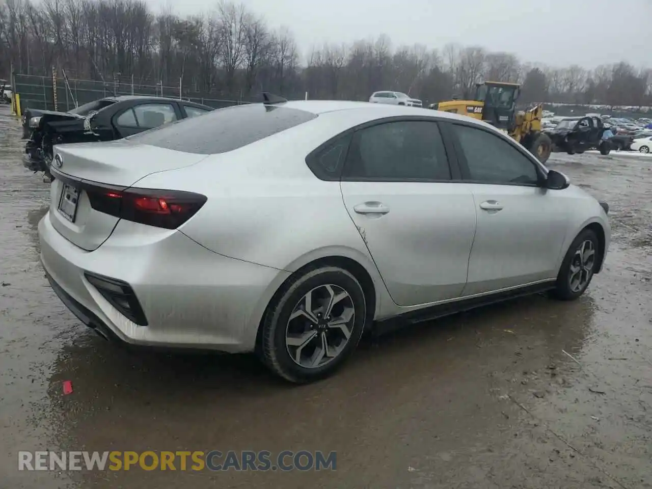 3 fotografías del automóvil dañado 3KPF24AD7LE236783 KIA FORTE 2020