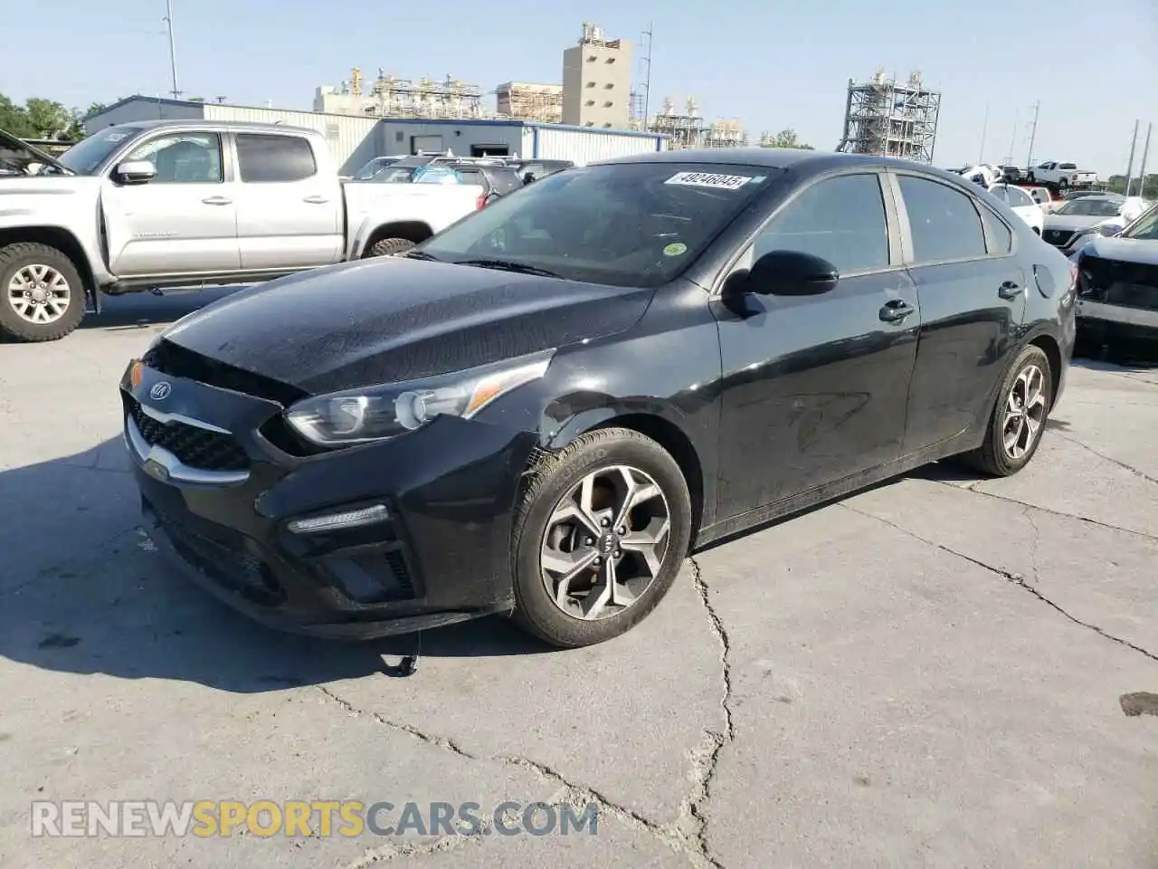 1 Photograph of a damaged car 3KPF24AD7LE237433 KIA FORTE 2020