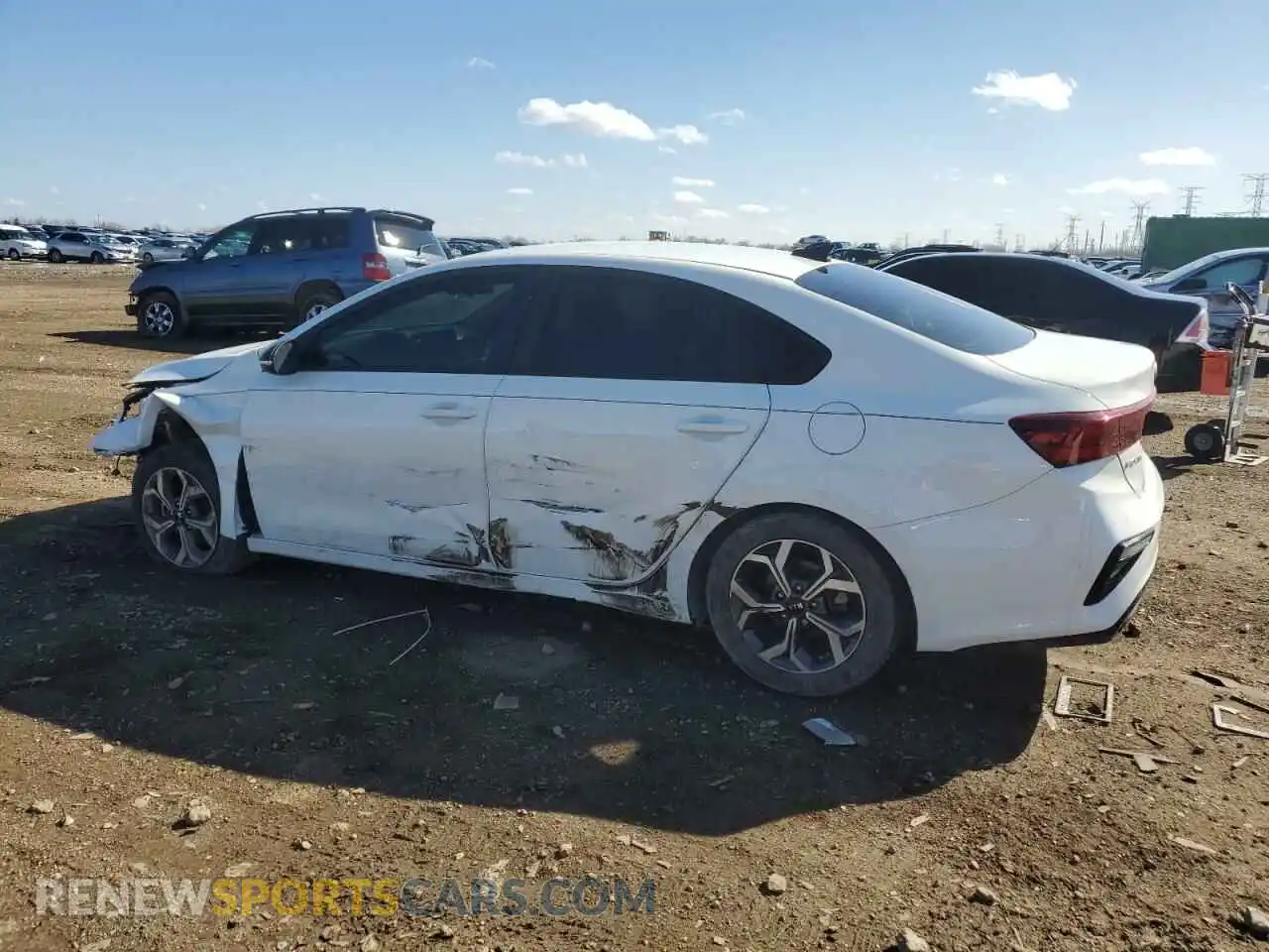 2 Photograph of a damaged car 3KPF24AD7LE241448 KIA FORTE 2020