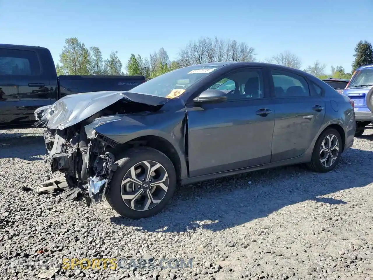 1 Photograph of a damaged car 3KPF24AD8LE170230 KIA FORTE 2020