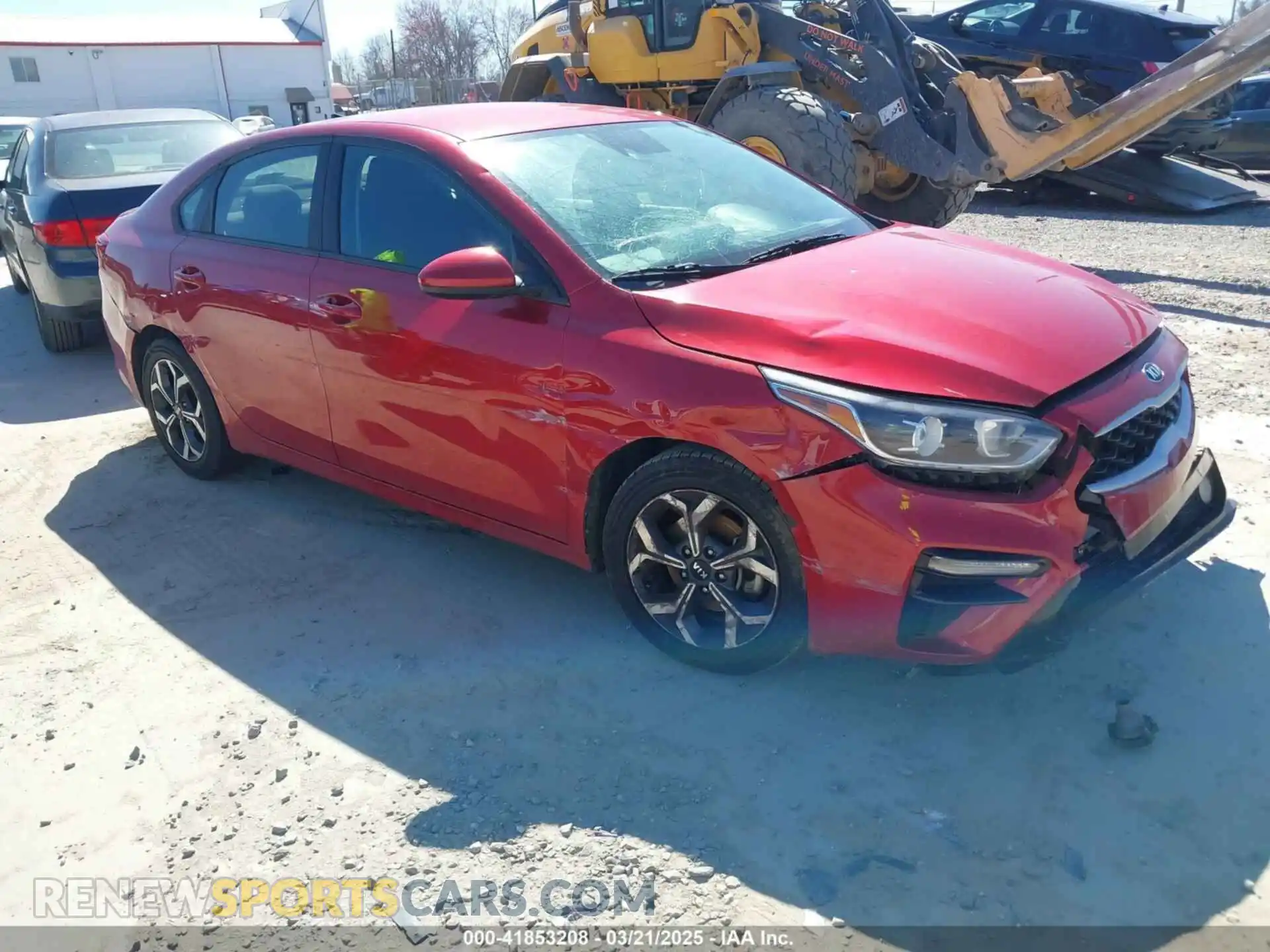1 Photograph of a damaged car 3KPF24AD8LE182202 KIA FORTE 2020