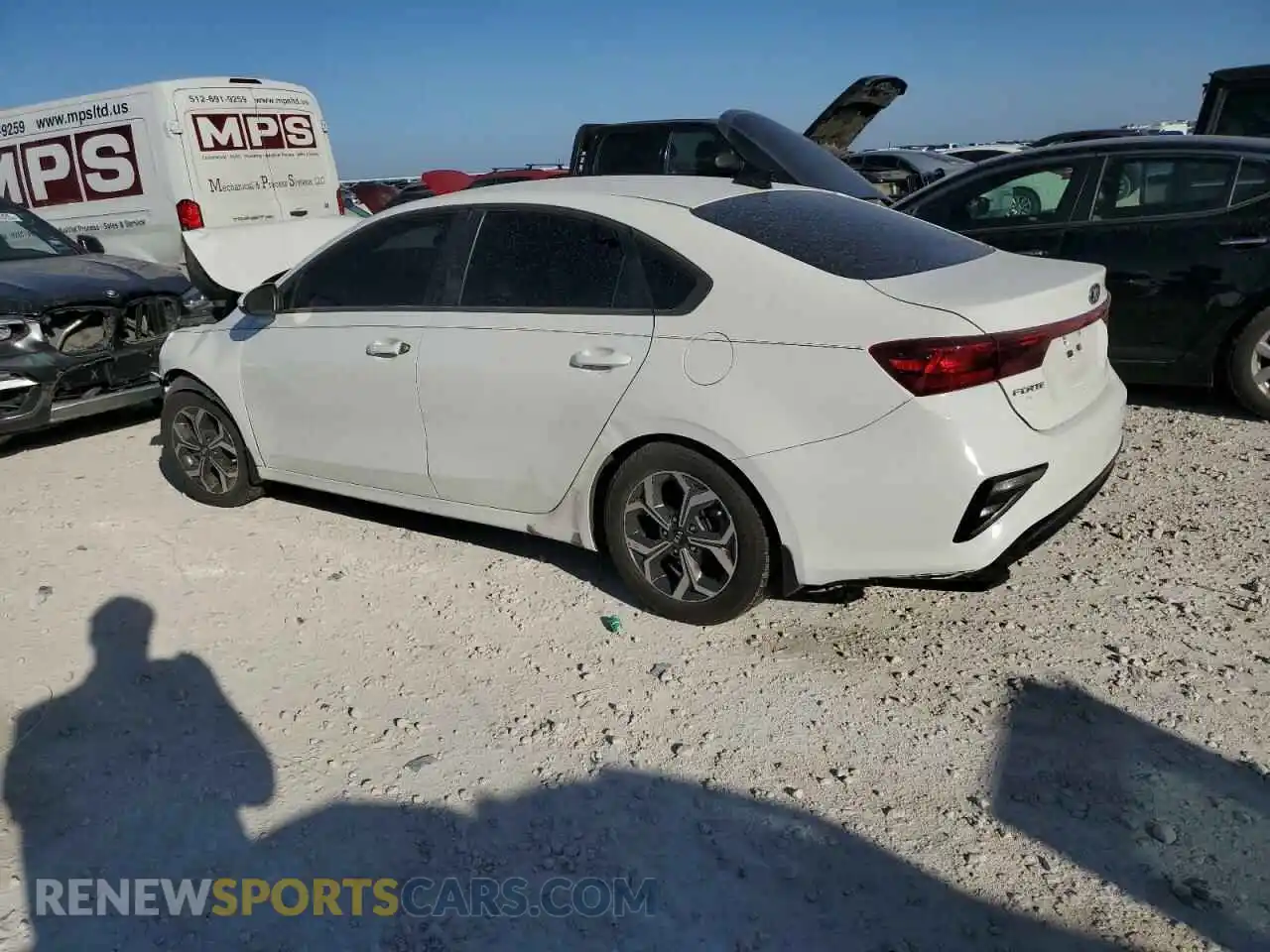 2 Photograph of a damaged car 3KPF24AD8LE196388 KIA FORTE 2020