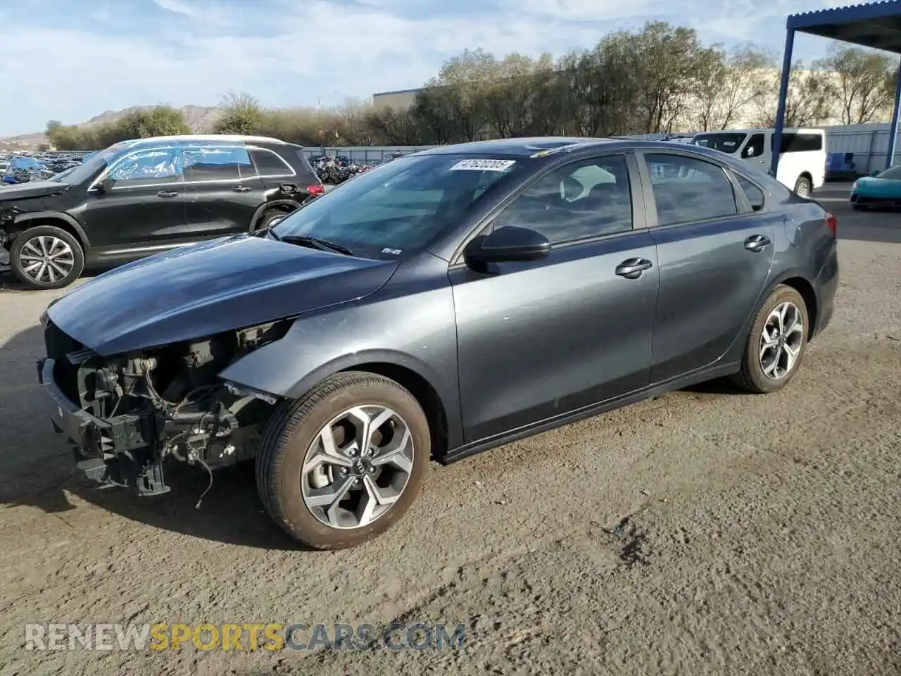 1 Photograph of a damaged car 3KPF24AD8LE217286 KIA FORTE 2020