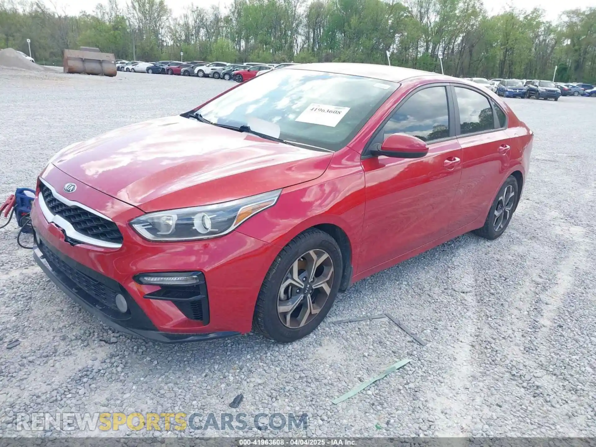 2 Photograph of a damaged car 3KPF24AD8LE222469 KIA FORTE 2020