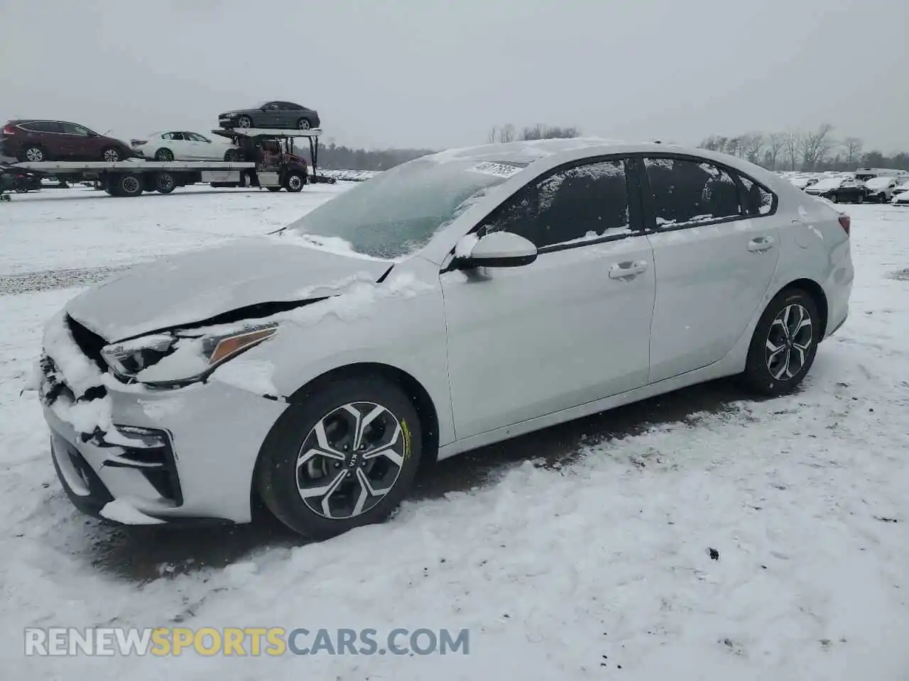 1 Photograph of a damaged car 3KPF24AD8LE236405 KIA FORTE 2020