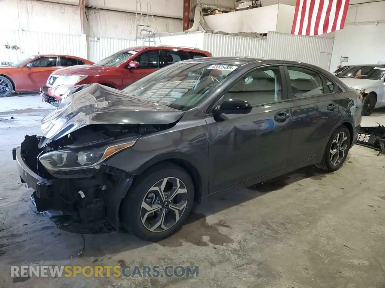 1 Photograph of a damaged car 3KPF24AD8LE239207 KIA FORTE 2020