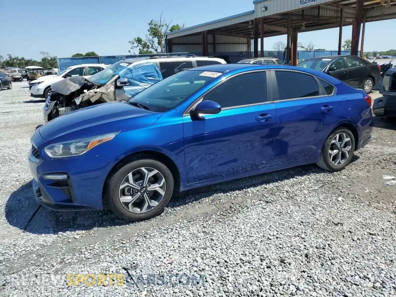 1 Photograph of a damaged car 3KPF24AD8LE260087 KIA FORTE 2020