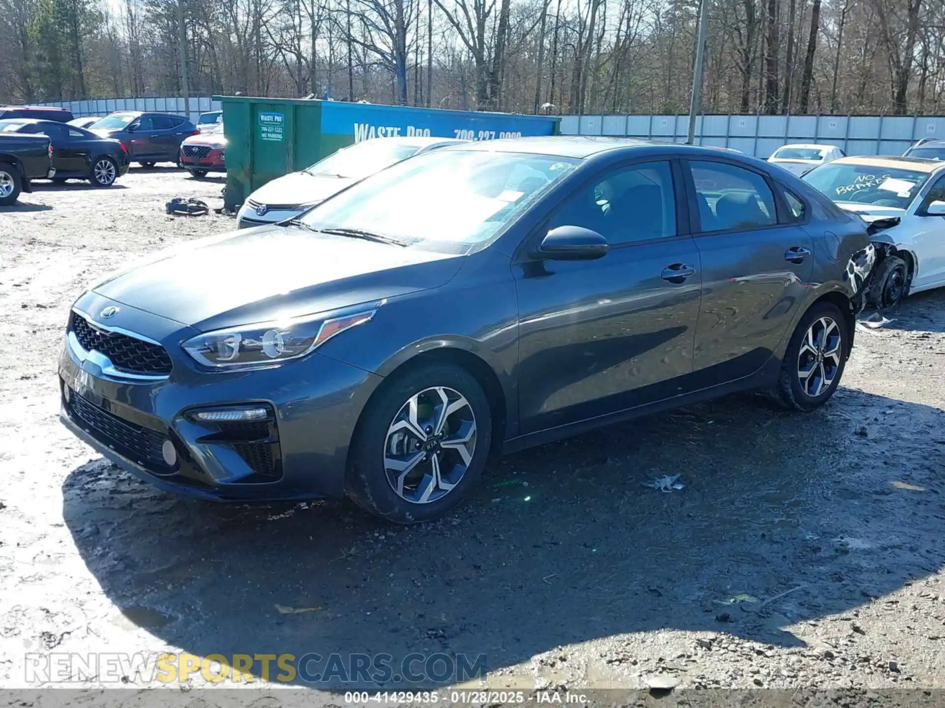 2 Photograph of a damaged car 3KPF24AD9LE142503 KIA FORTE 2020