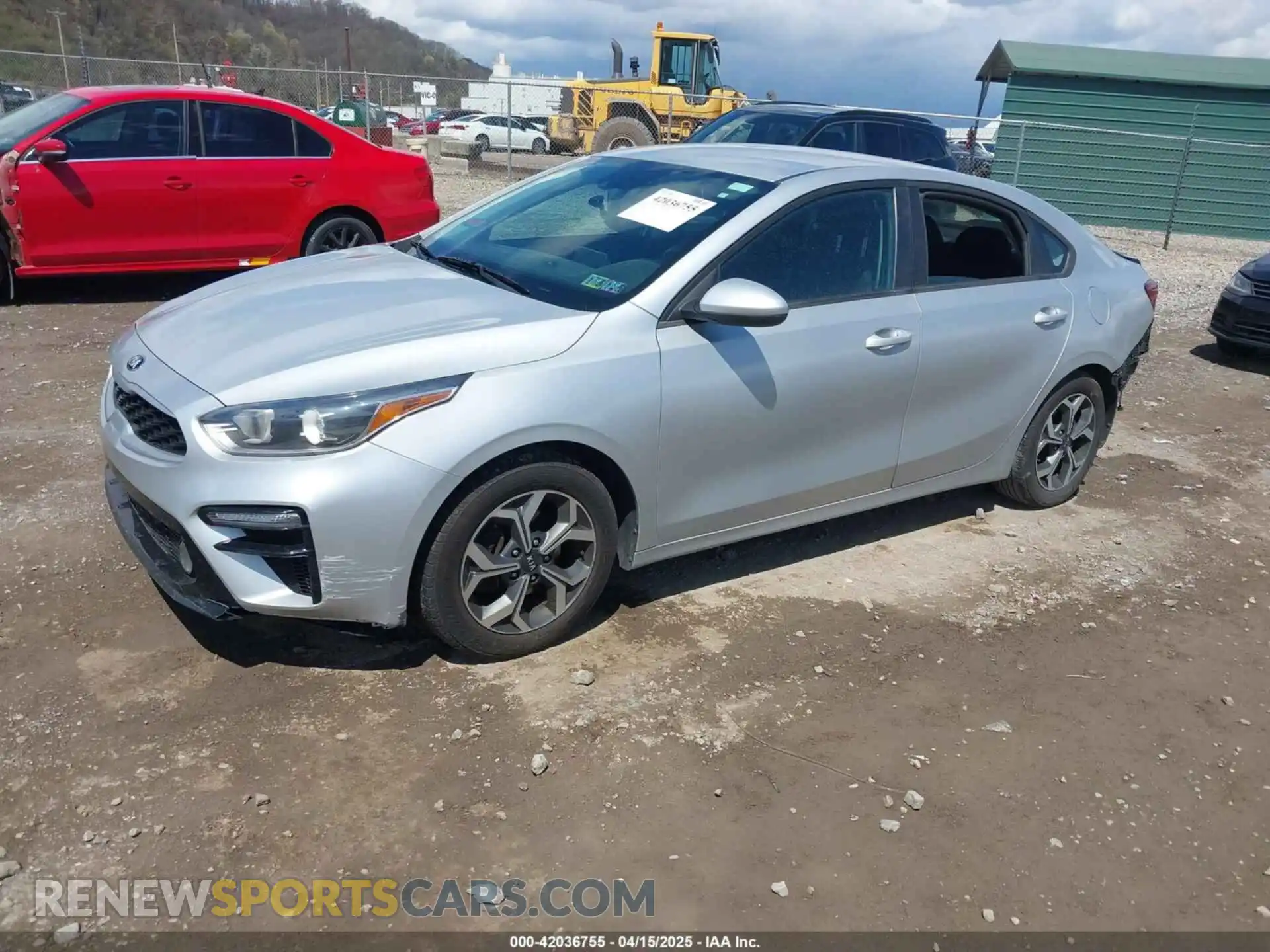 2 Photograph of a damaged car 3KPF24AD9LE191880 KIA FORTE 2020
