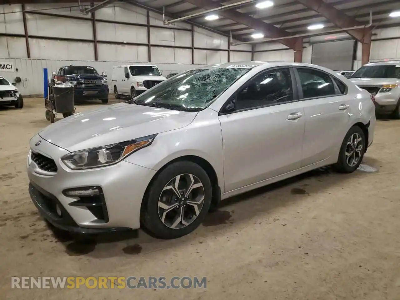 1 Photograph of a damaged car 3KPF24AD9LE202733 KIA FORTE 2020