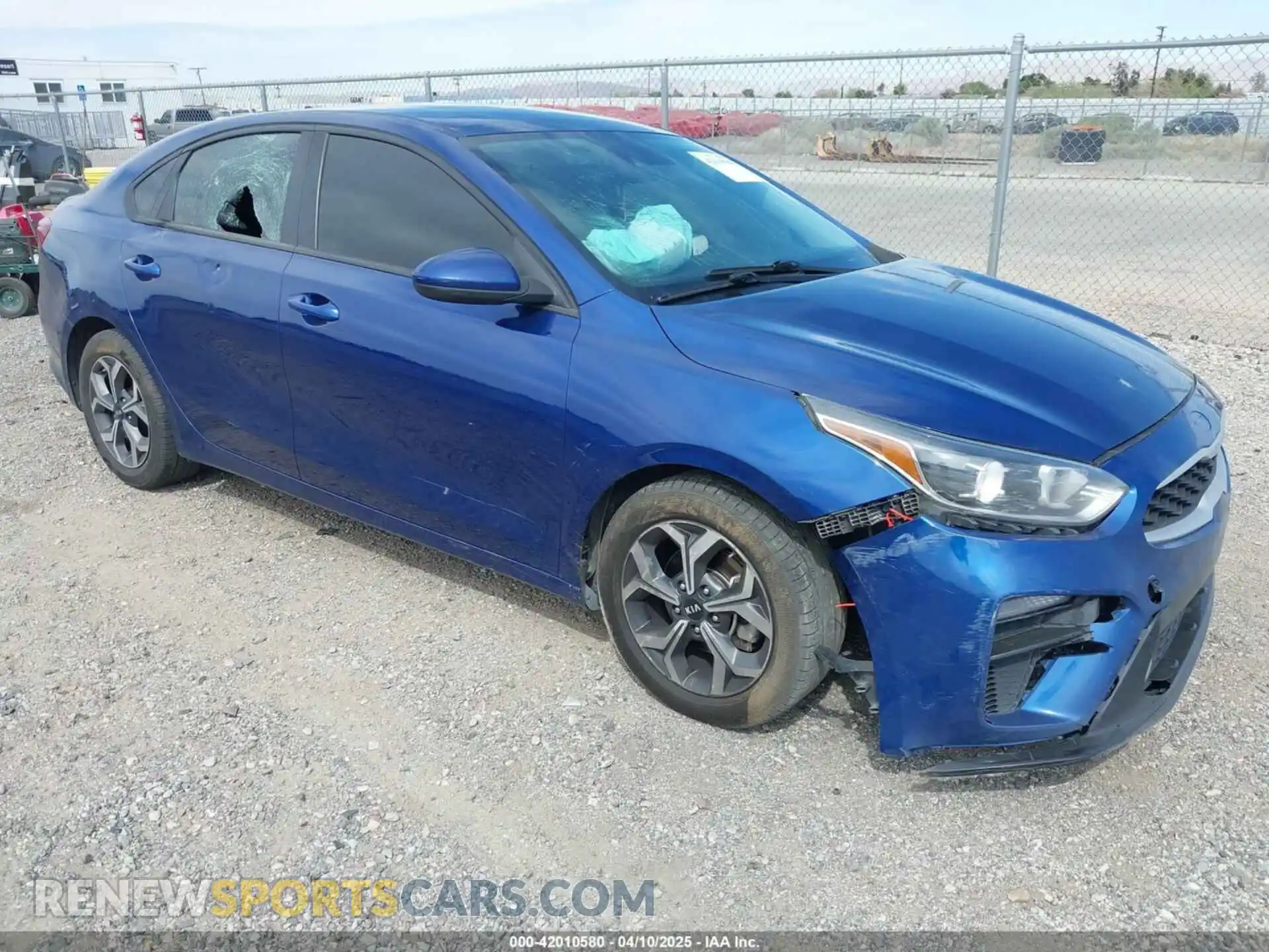 1 Photograph of a damaged car 3KPF24AD9LE204823 KIA FORTE 2020
