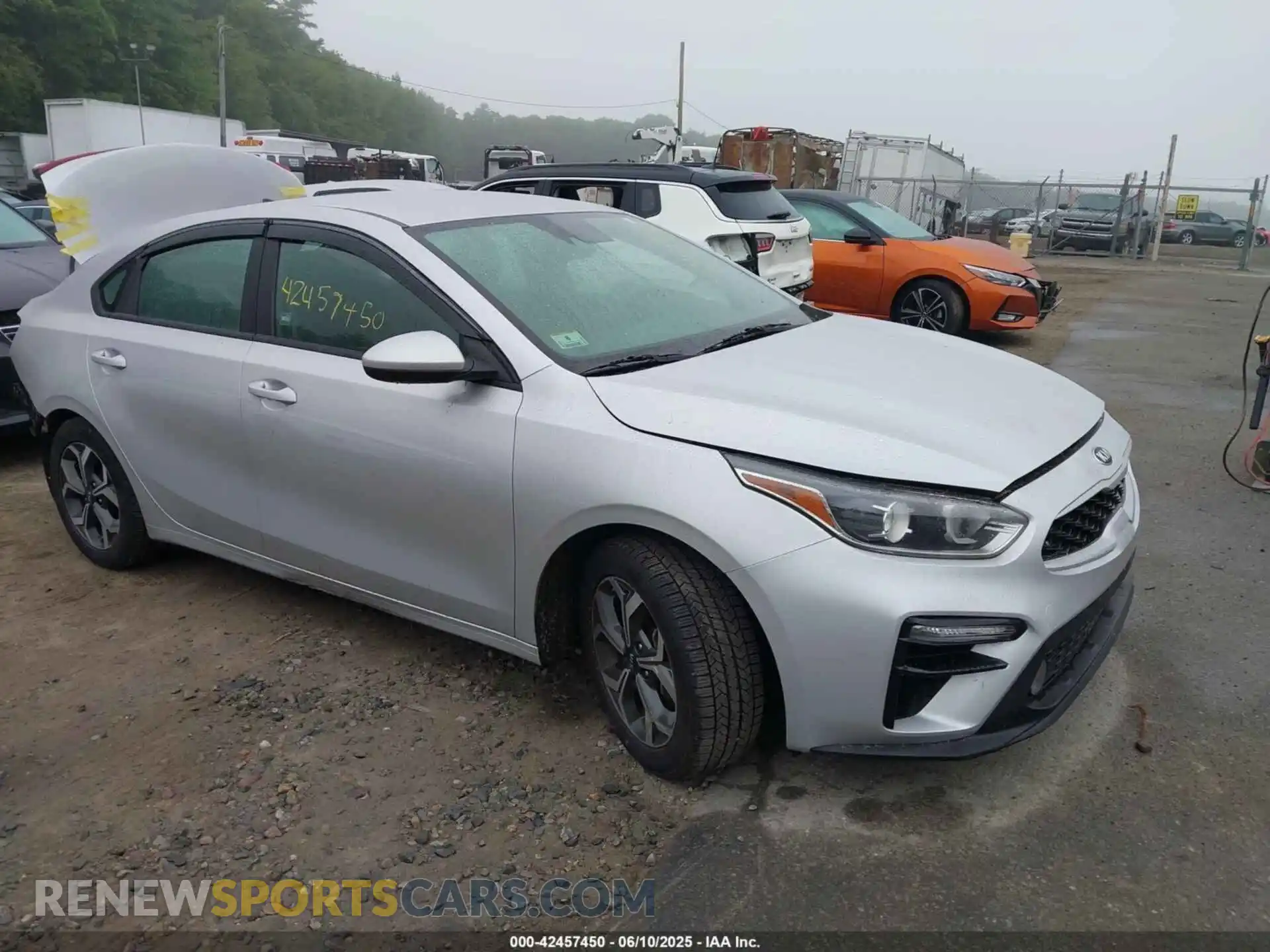 1 Photograph of a damaged car 3KPF24AD9LE222559 KIA FORTE 2020