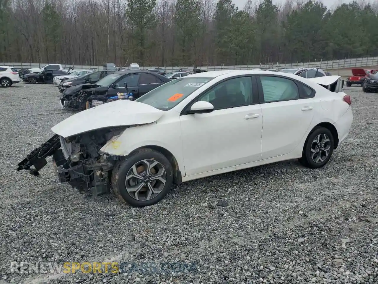 1 Photograph of a damaged car 3KPF24AD9LE234842 KIA FORTE 2020