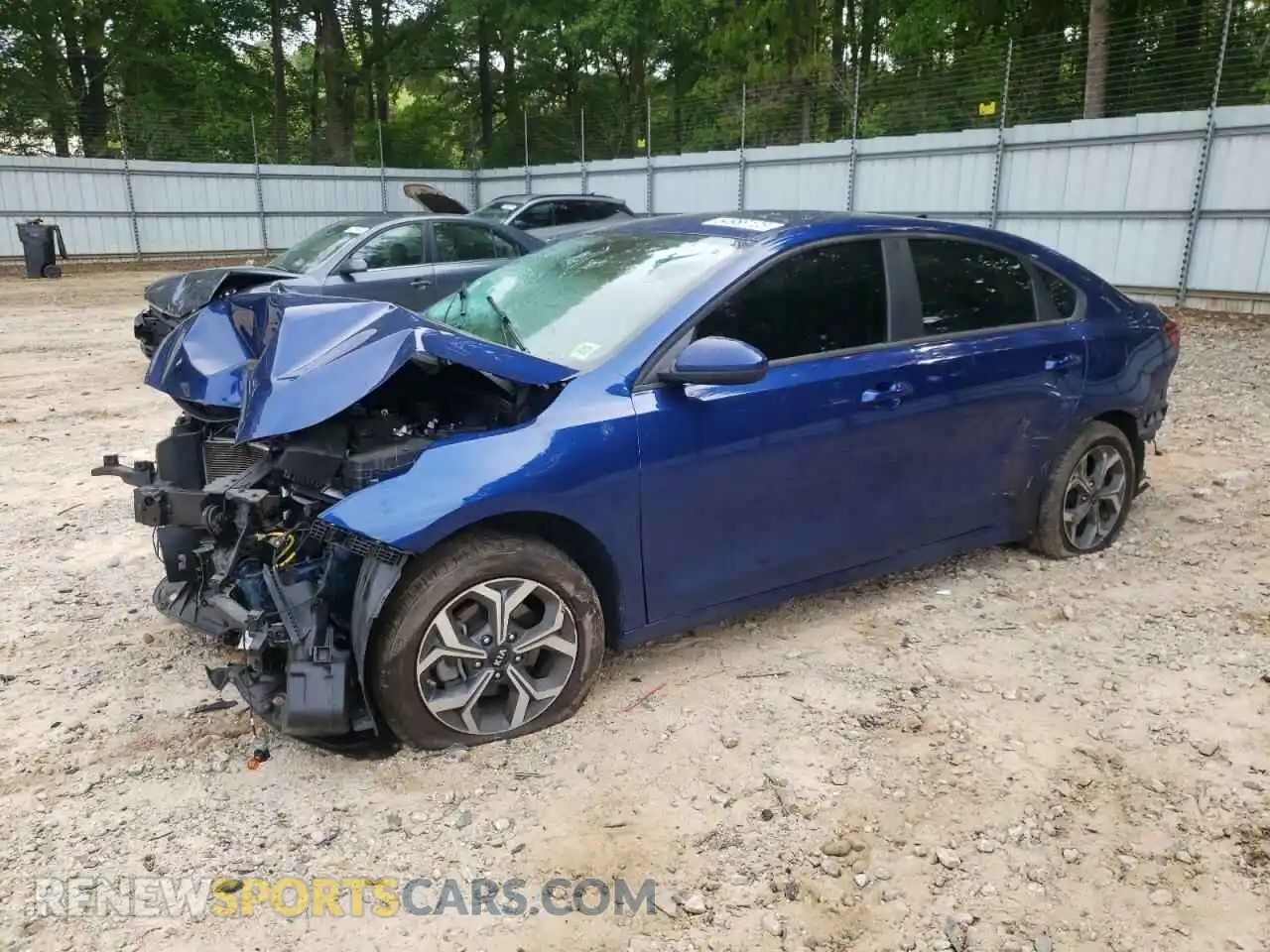 1 Photograph of a damaged car 3KPF24AD9LE261443 KIA FORTE 2020