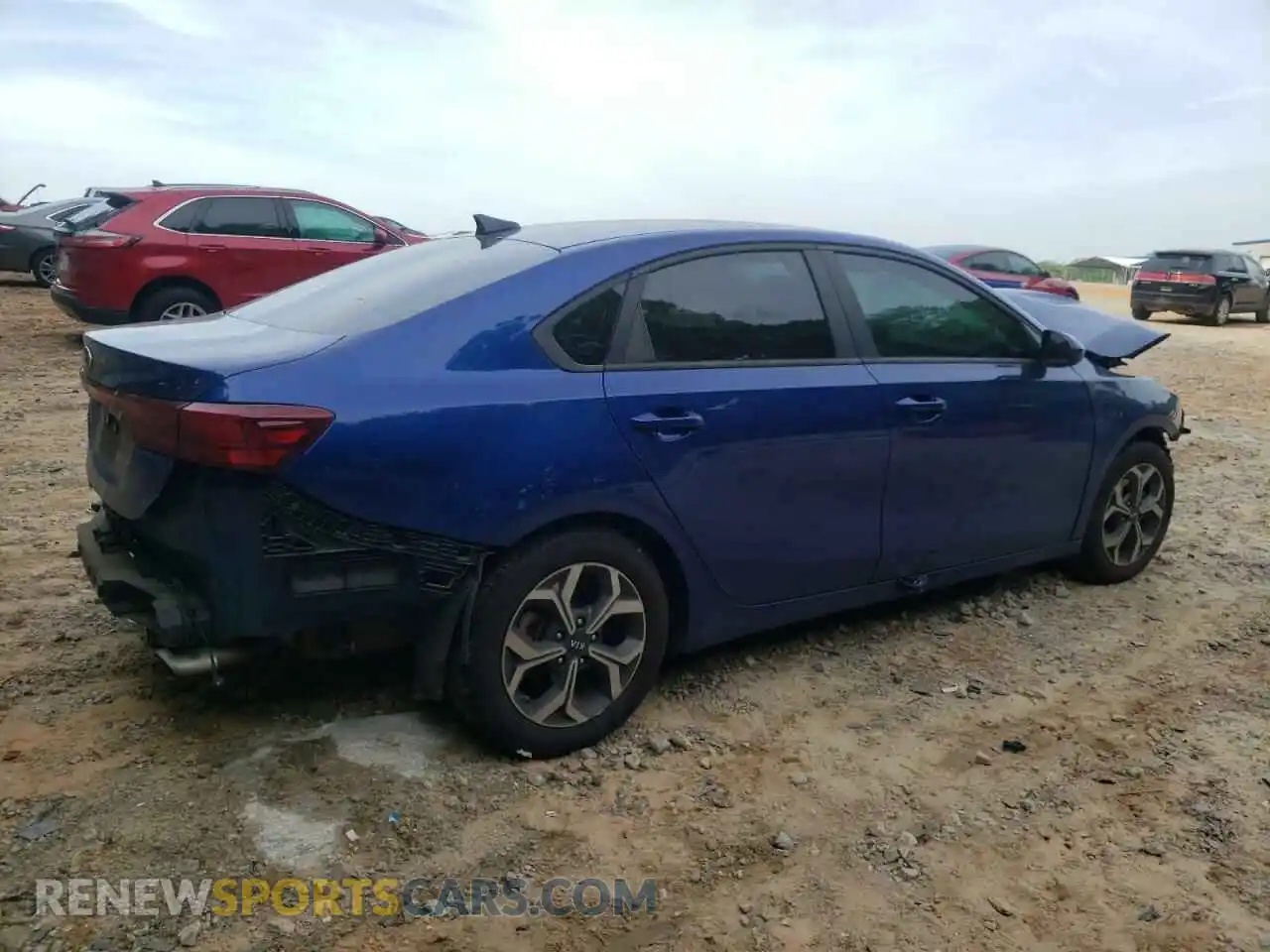 3 Photograph of a damaged car 3KPF24AD9LE261443 KIA FORTE 2020