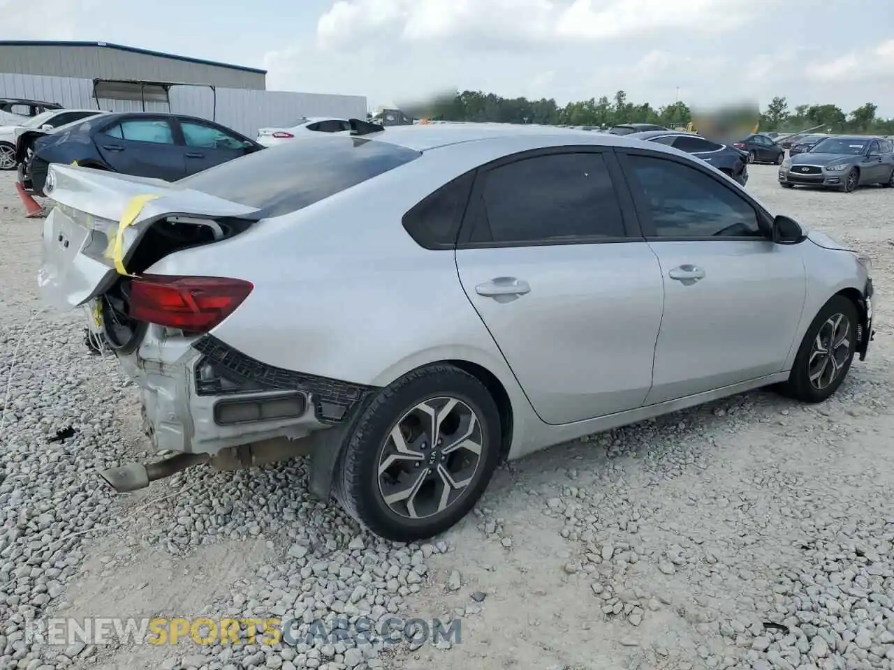 3 Photograph of a damaged car 3KPF24ADXLE149623 KIA FORTE 2020