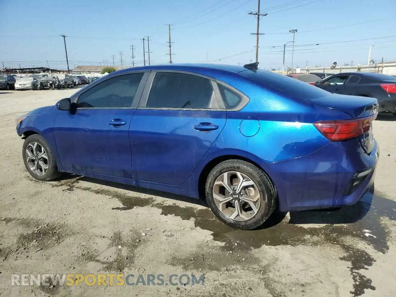 2 Photograph of a damaged car 3KPF24ADXLE209643 KIA FORTE 2020