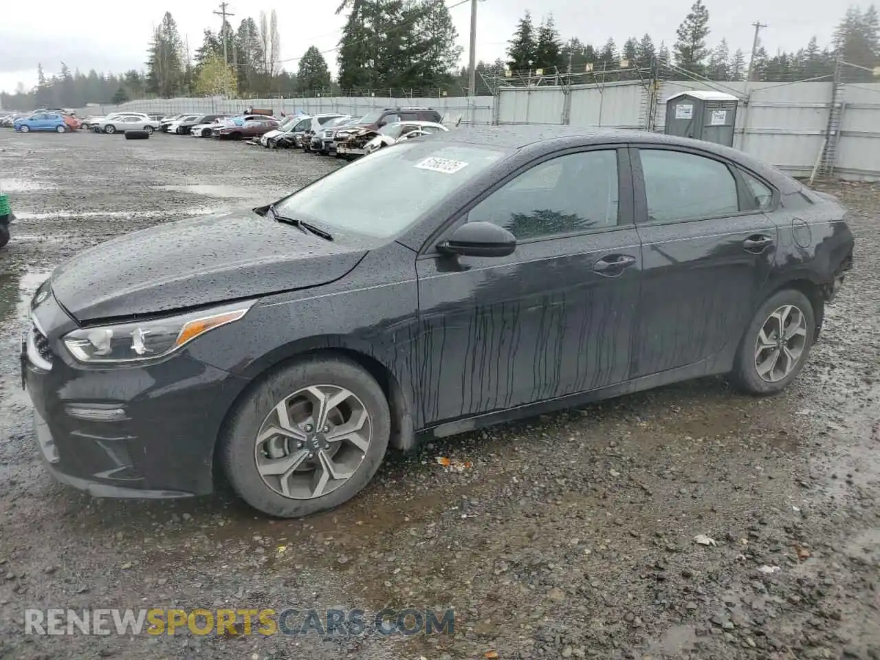 1 Photograph of a damaged car 3KPF24ADXLE222571 KIA FORTE 2020