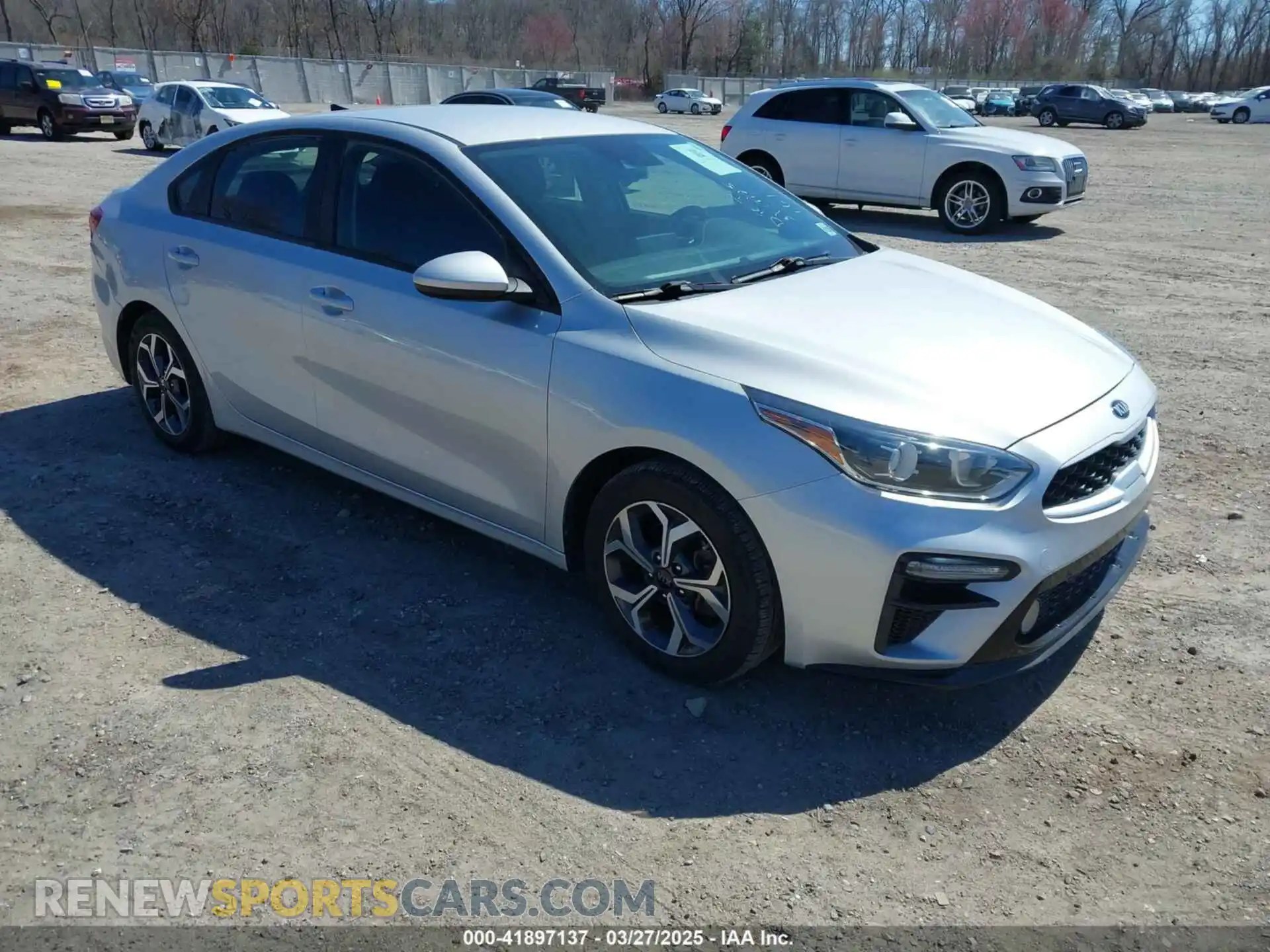 1 Photograph of a damaged car 3KPF24ADXLE223235 KIA FORTE 2020