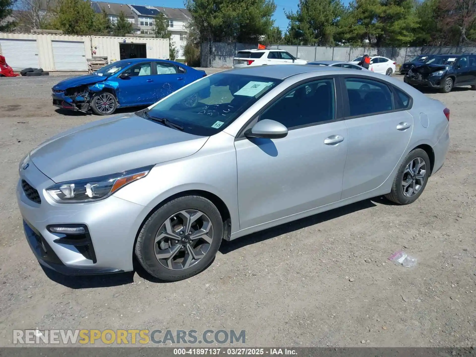 2 Photograph of a damaged car 3KPF24ADXLE223235 KIA FORTE 2020