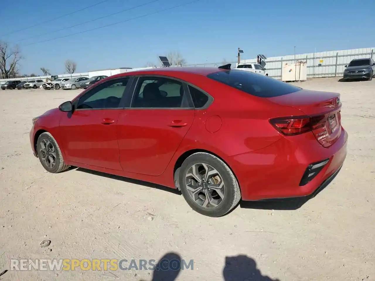 2 Photograph of a damaged car 3KPF24ADXLE237183 KIA FORTE 2020