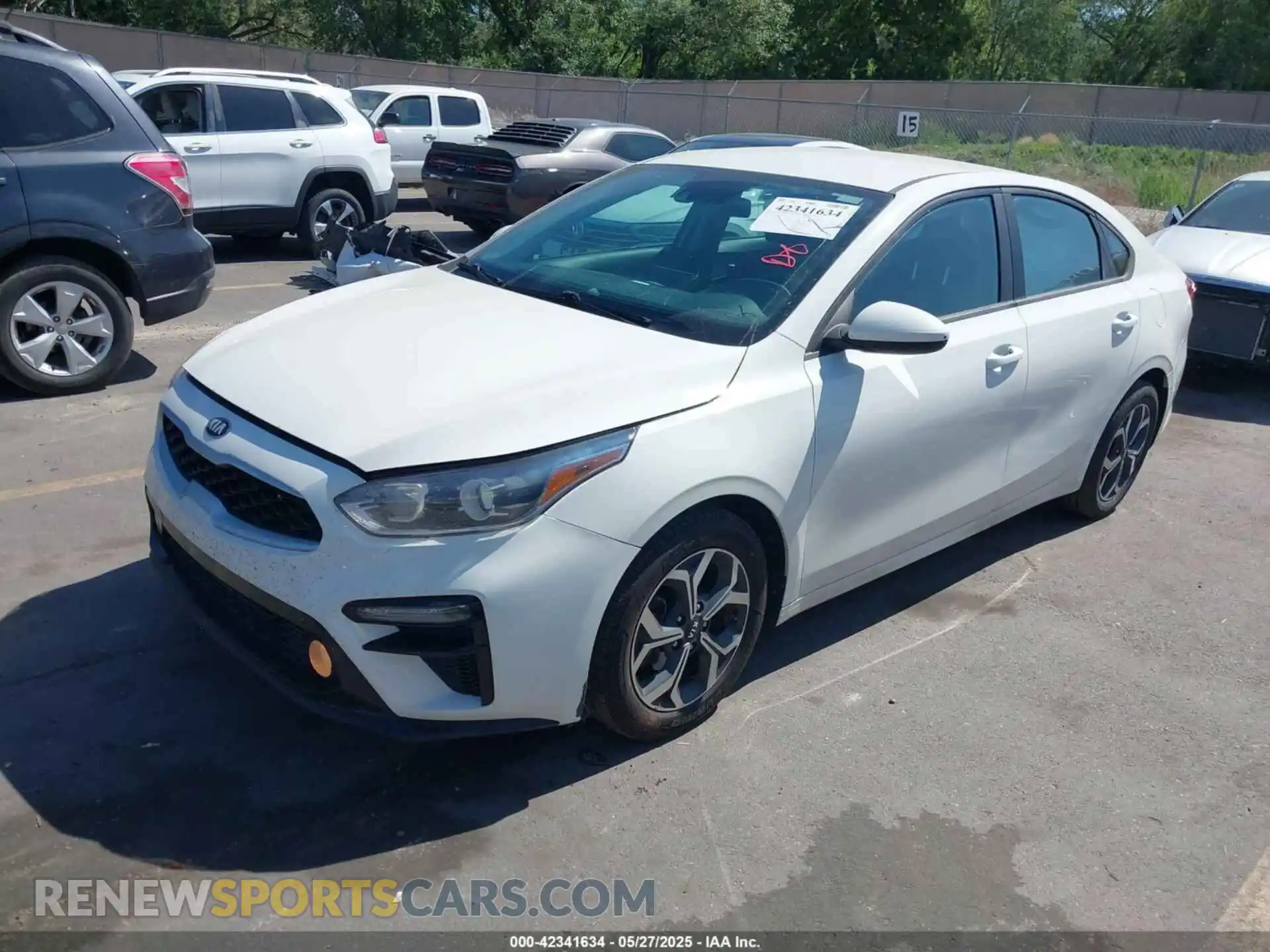 2 Photograph of a damaged car 3KPF24ADXLE245719 KIA FORTE 2020