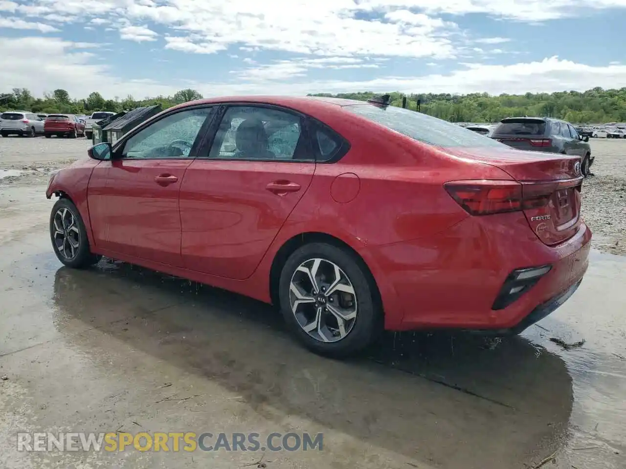 2 Photograph of a damaged car 3KPF24ADXLE260625 KIA FORTE 2020