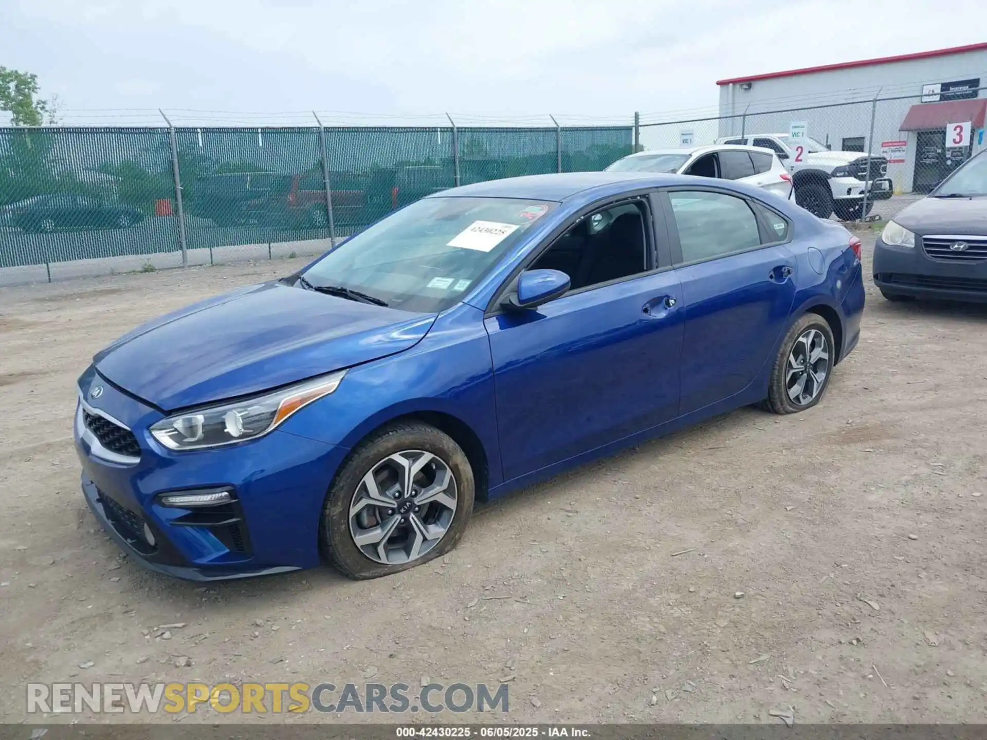 2 Photograph of a damaged car 3KPF24ADXLE262293 KIA FORTE 2020