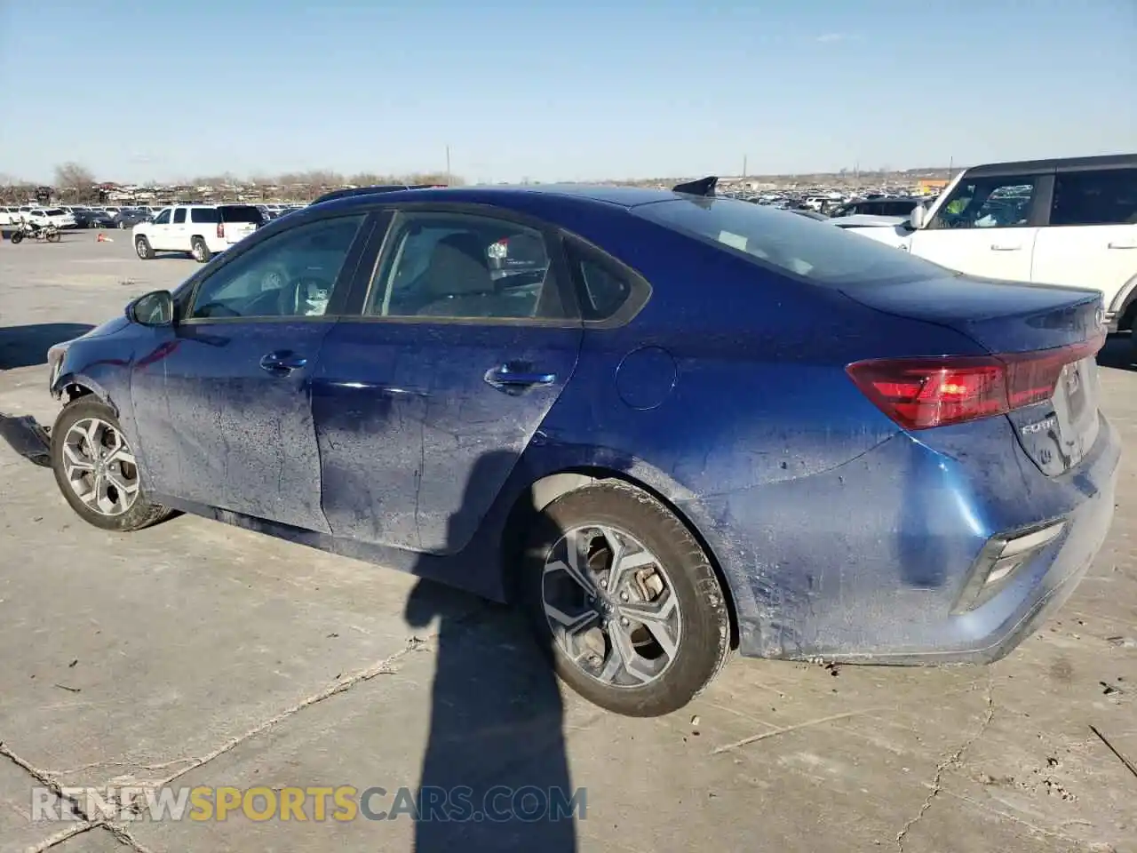 2 Photograph of a damaged car 3KPF24ADXLE262424 KIA FORTE 2020