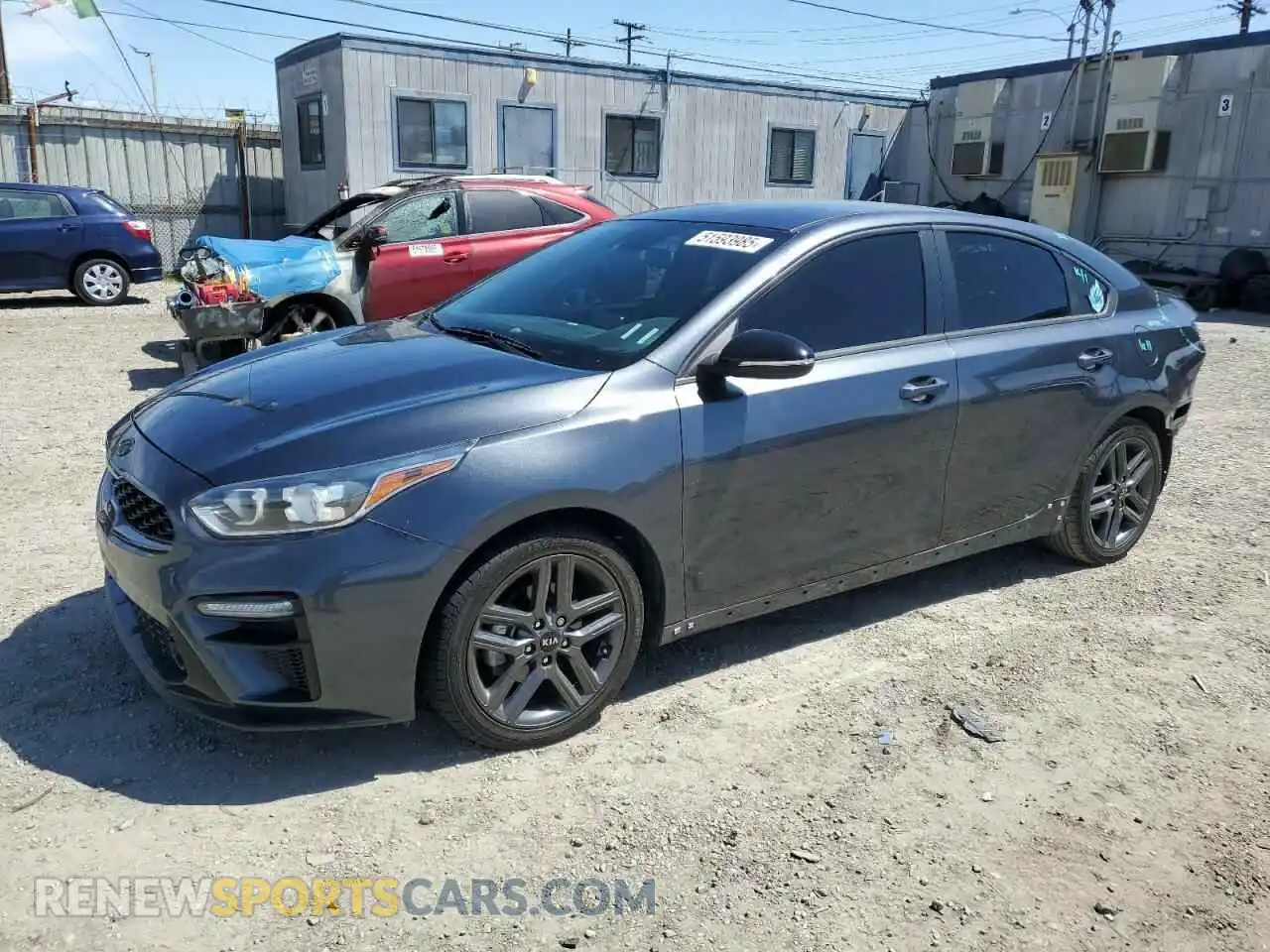 1 Photograph of a damaged car 3KPF34AD0LE194096 KIA FORTE 2020