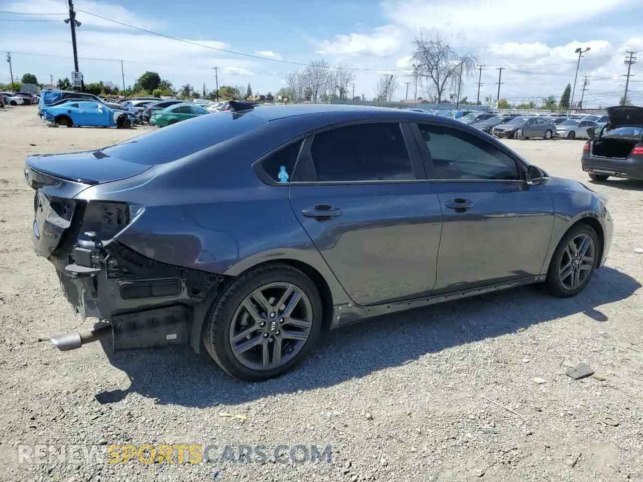 3 Photograph of a damaged car 3KPF34AD0LE194096 KIA FORTE 2020