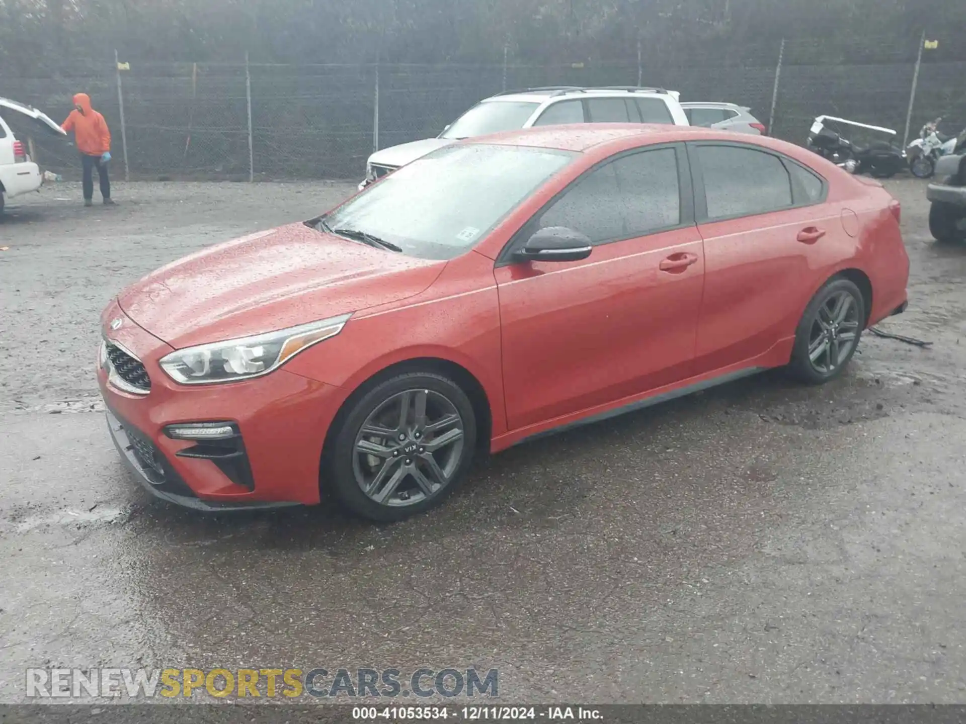 2 Photograph of a damaged car 3KPF34AD0LE224374 KIA FORTE 2020