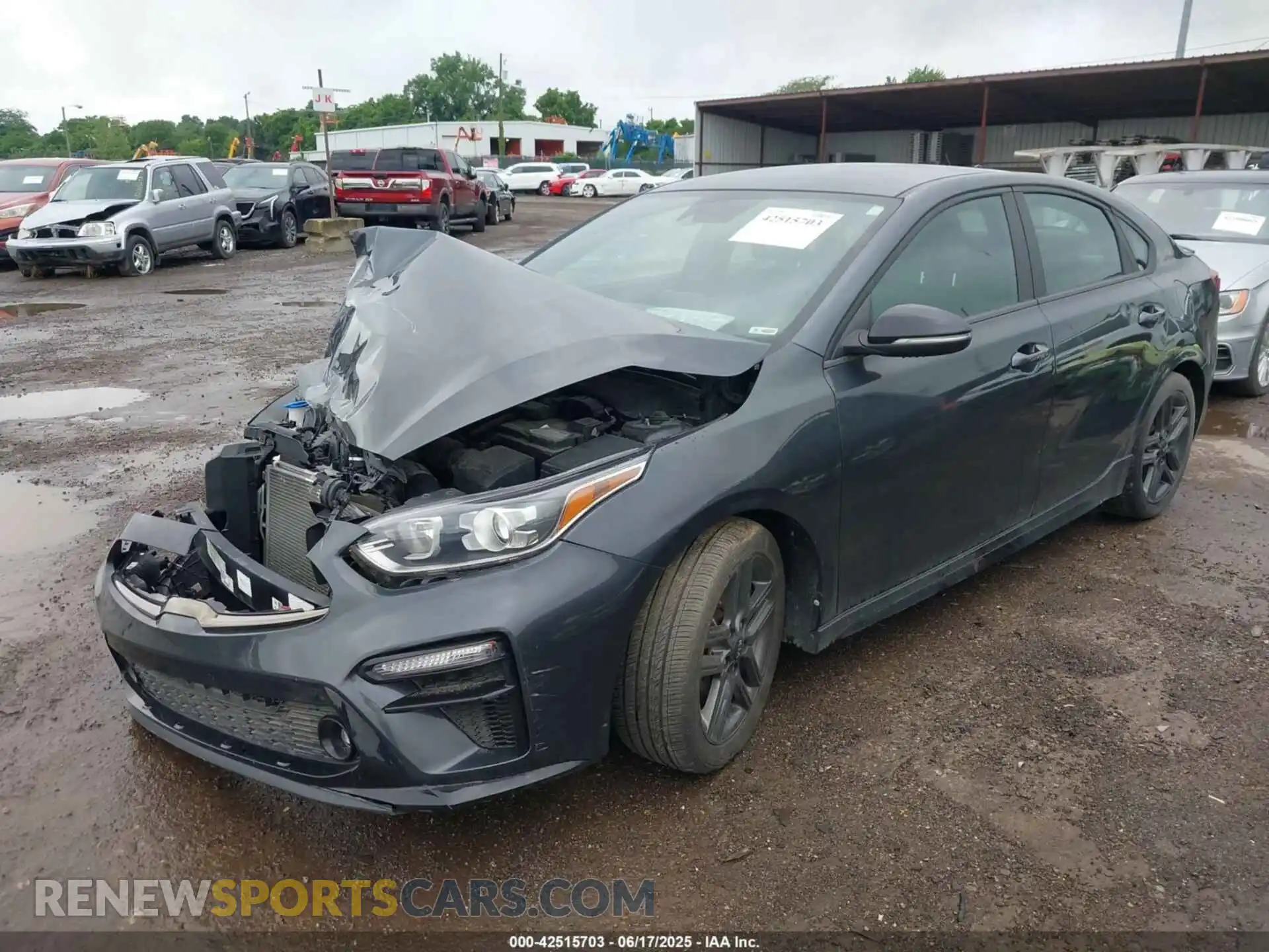 2 Photograph of a damaged car 3KPF34AD1LE139608 KIA FORTE 2020