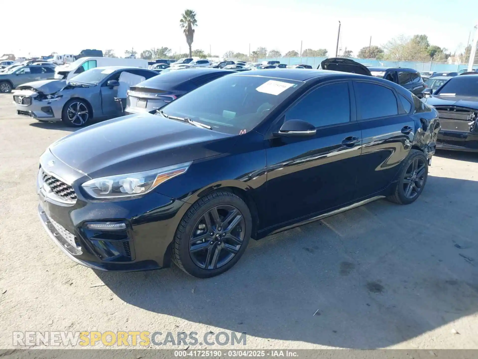 2 Photograph of a damaged car 3KPF34AD2LE178126 KIA FORTE 2020