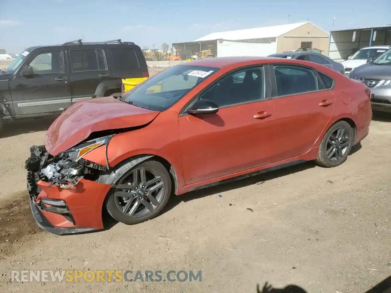 1 Photograph of a damaged car 3KPF34AD3LE154756 KIA FORTE 2020