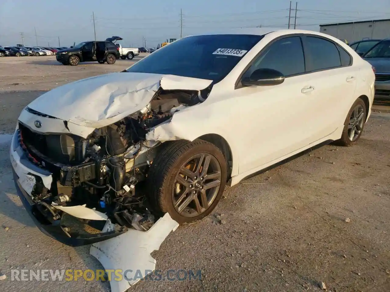 1 Photograph of a damaged car 3KPF34AD3LE238138 KIA FORTE 2020