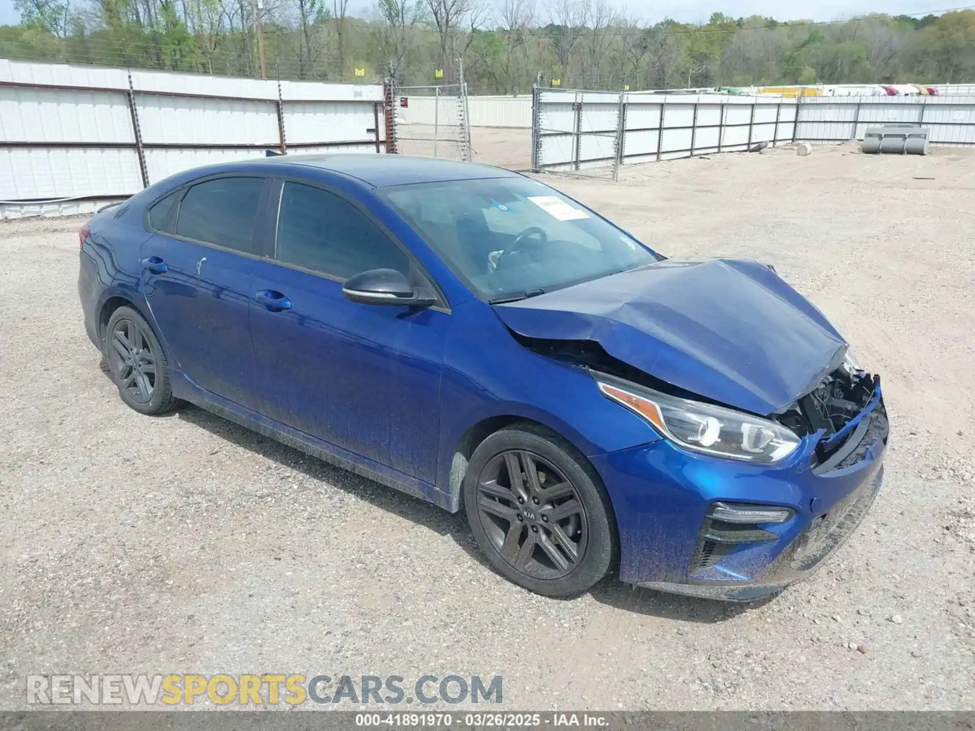 1 Photograph of a damaged car 3KPF34AD4LE206699 KIA FORTE 2020