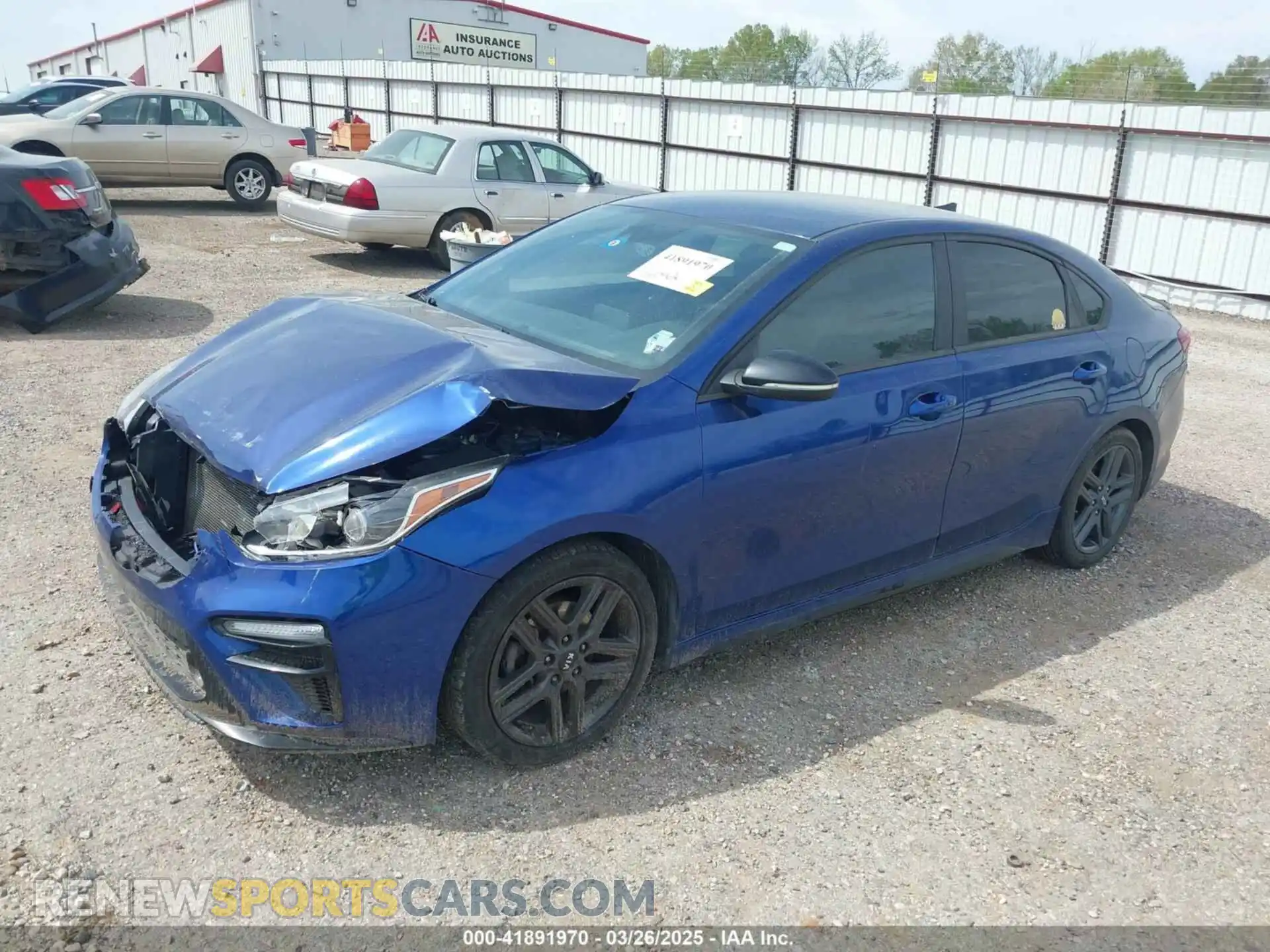 2 Photograph of a damaged car 3KPF34AD4LE206699 KIA FORTE 2020