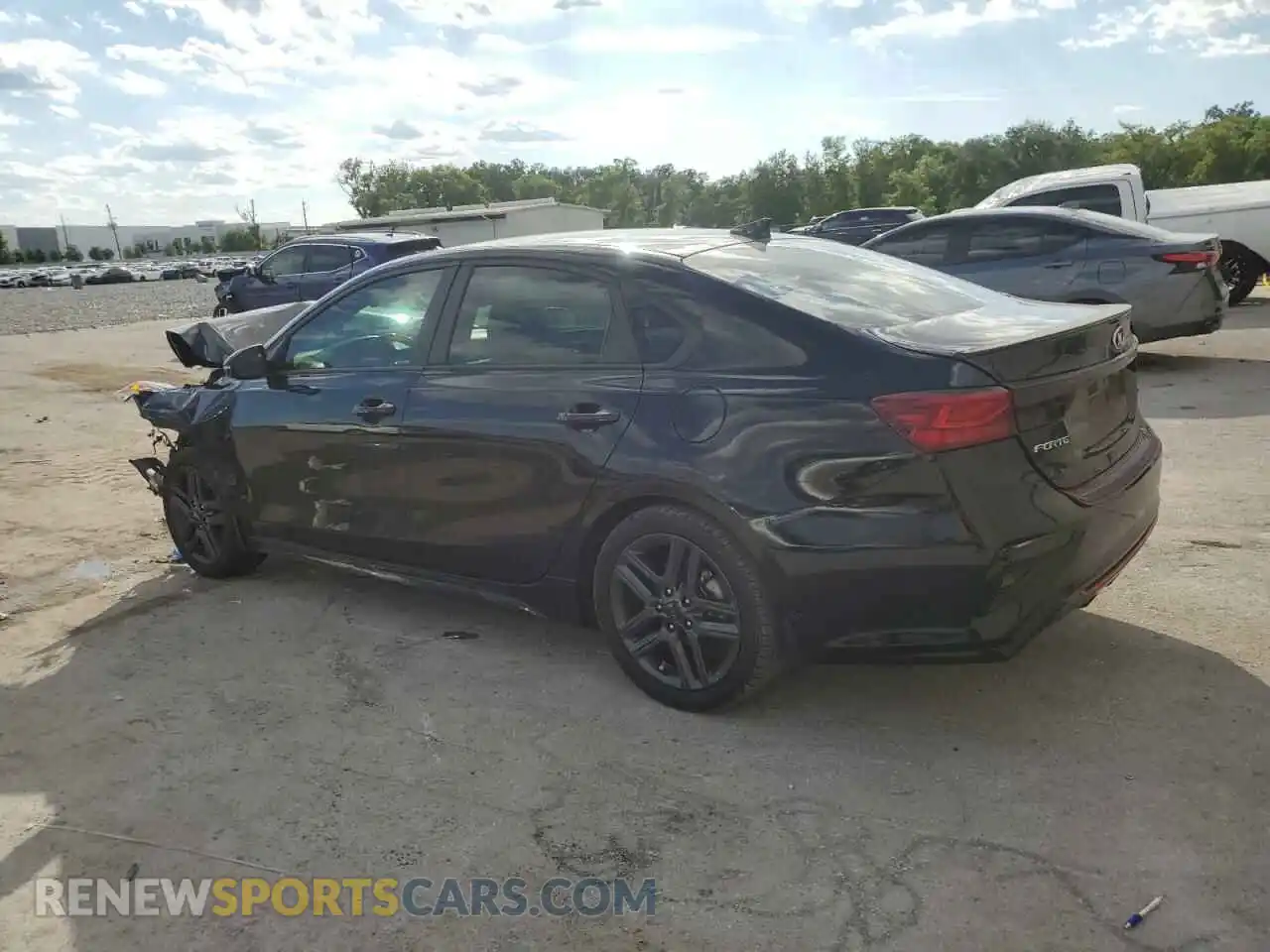 2 Photograph of a damaged car 3KPF34AD4LE234910 KIA FORTE 2020