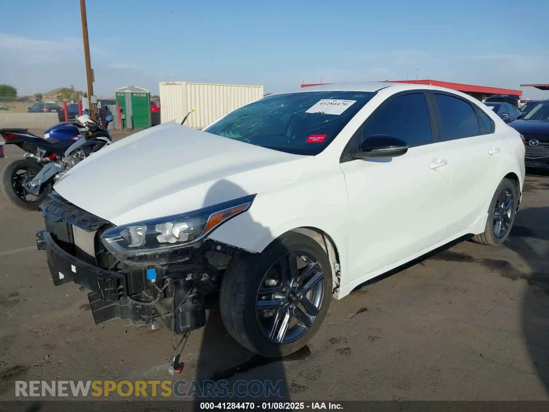 2 Photograph of a damaged car 3KPF34AD5LE233121 KIA FORTE 2020