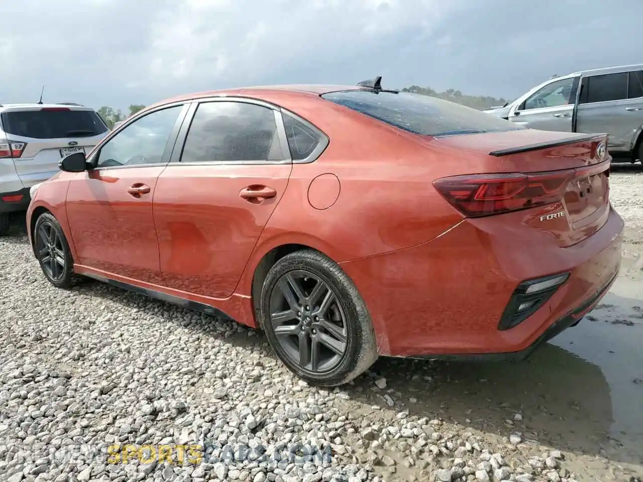 2 Photograph of a damaged car 3KPF34AD5LE239615 KIA FORTE 2020