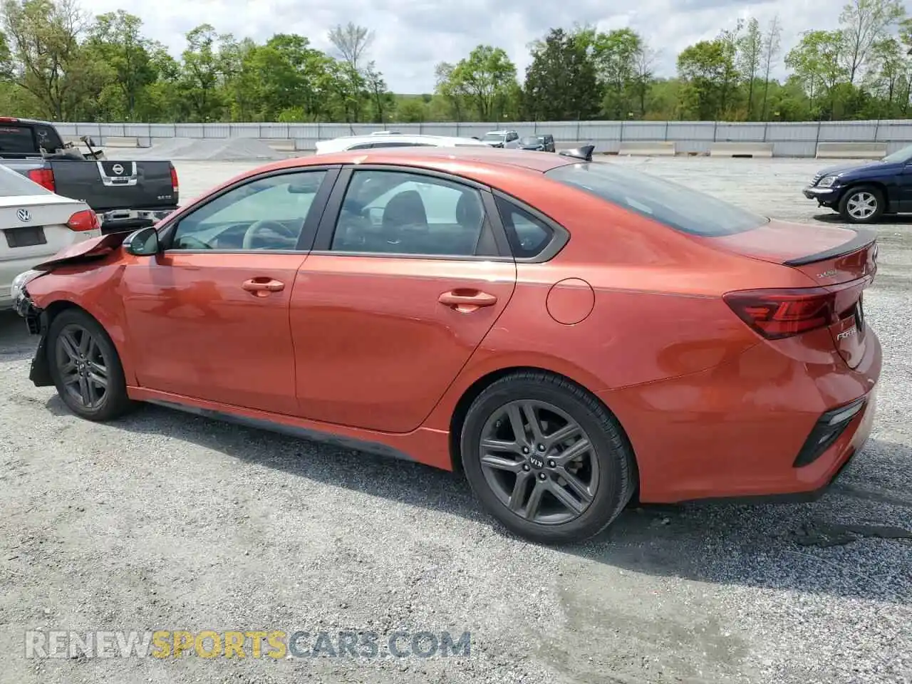 2 Photograph of a damaged car 3KPF34AD6LE232267 KIA FORTE 2020