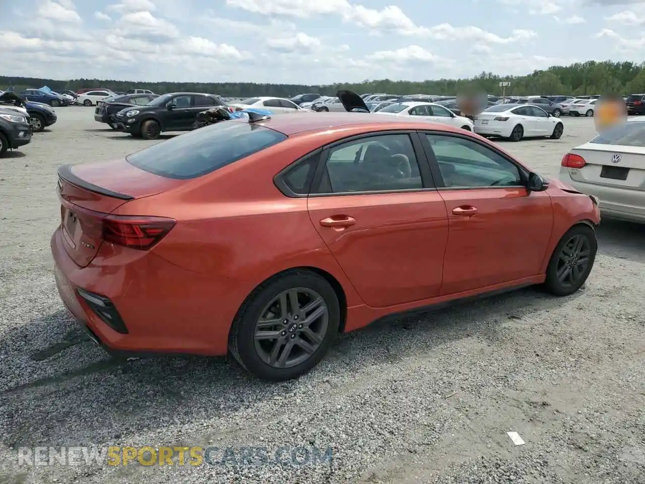 3 Photograph of a damaged car 3KPF34AD6LE232267 KIA FORTE 2020