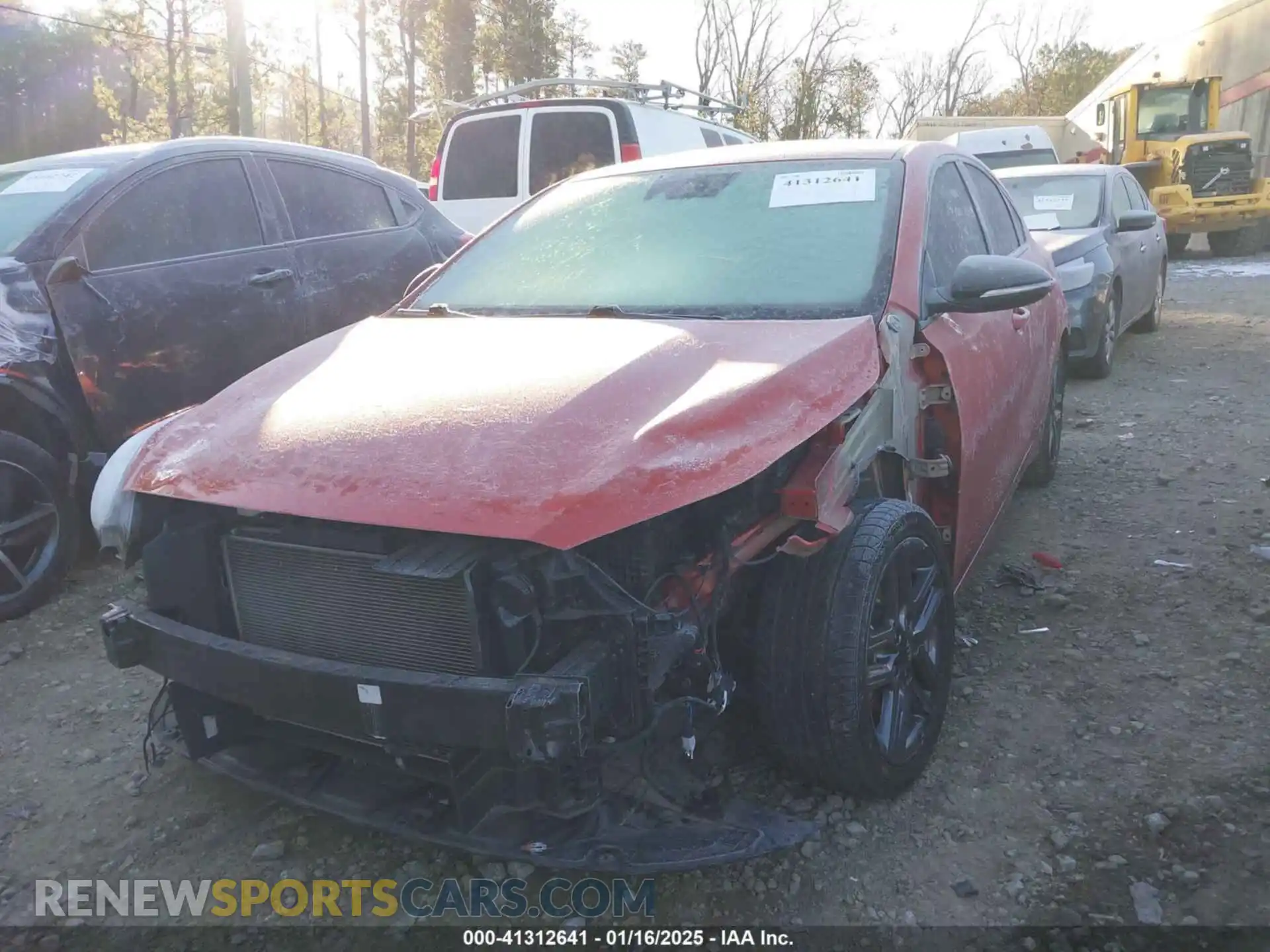2 Photograph of a damaged car 3KPF34AD7LE167672 KIA FORTE 2020