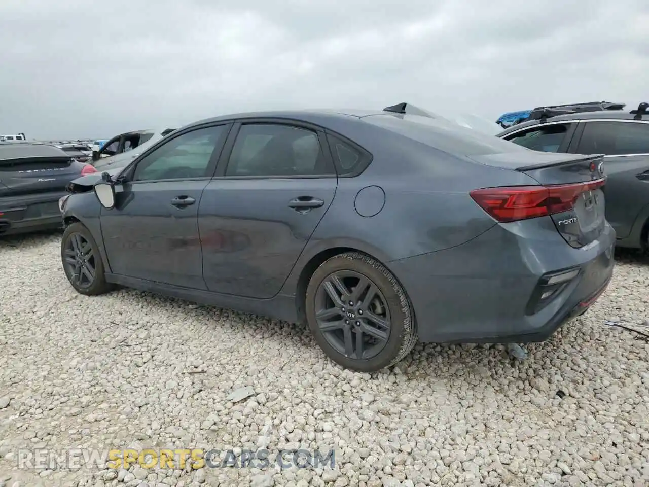 2 Photograph of a damaged car 3KPF34AD7LE230012 KIA FORTE 2020