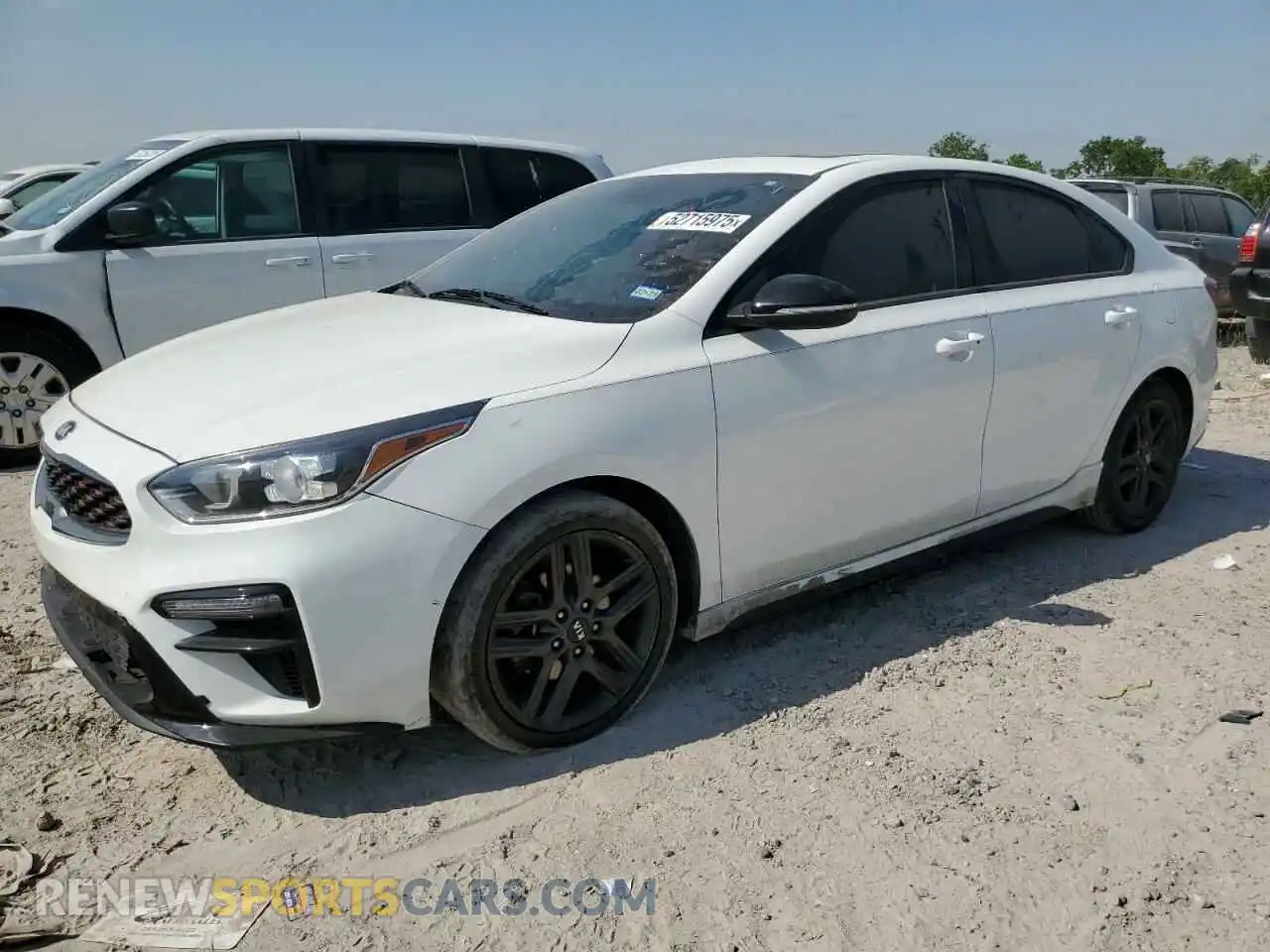1 Photograph of a damaged car 3KPF34AD8LE242850 KIA FORTE 2020